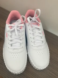 Puma Carina 3.0 Sneaker Low Limited Weiß Pink Rosa Rosé Türkis 39 NEU