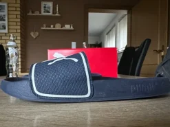 Puma Leadcat 2.0 Badelatschen für Jungen/ Herren, Gr. 40,5