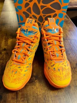 Puma MB.04 Graffiti JR Sneaker Gr. 38 Bright Aqua – Neu & OVP