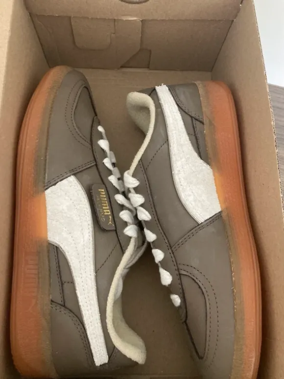 Puma Palermo Sneaker Low Limited Braun Beige 38 NEU