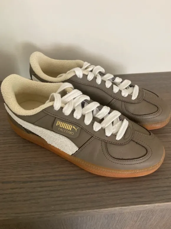Puma Palermo Sneaker Low Limited Braun Beige 38 NEU