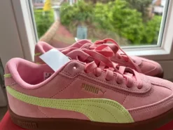 Puma Sneaker Rosa/Limette – Größe 38 – Neu mit Etikett