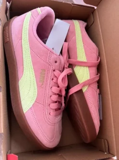 Puma Sneaker Rosa/Limette – Größe 38 – Neu mit Etikett