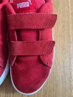 Puma Sneakers Gr.33 rot unisex