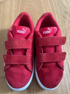 Puma Sneakers Gr.33 rot unisex