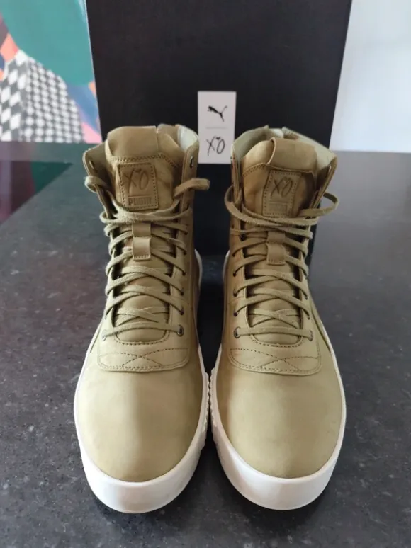 Puma XO Parallel Olive-Green Boots 42.5