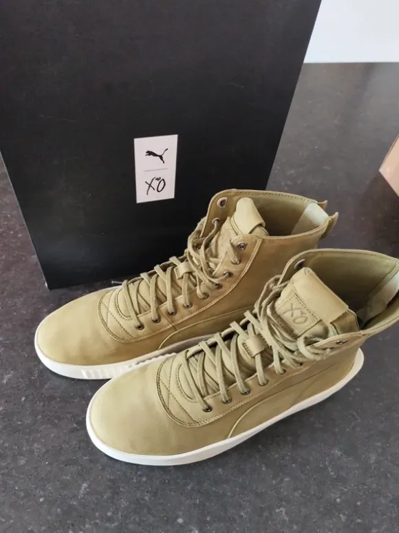 Puma XO Parallel Olive-Green Boots 42.5