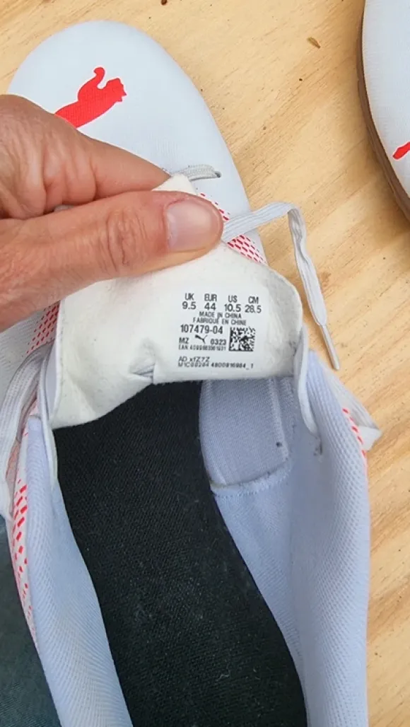Pump zaalvoetbal schoenen maat 44 nieuw staat