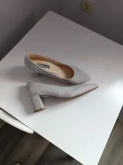 Pumps mit Blockabsatz