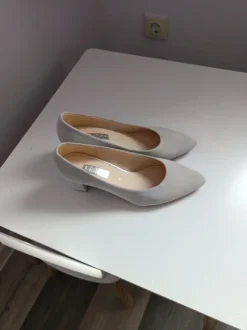 Pumps mit Blockabsatz