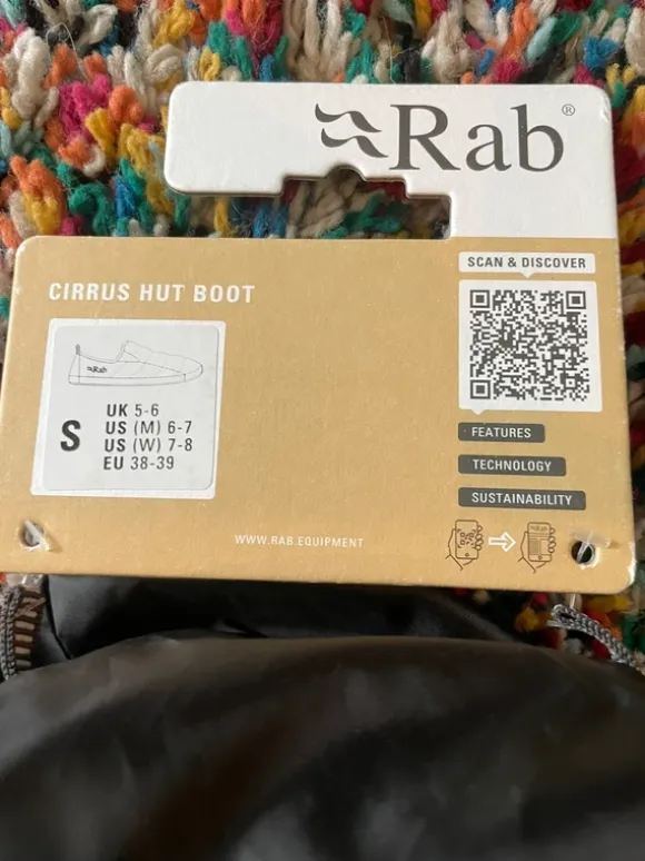 RAB cirrus hut boot