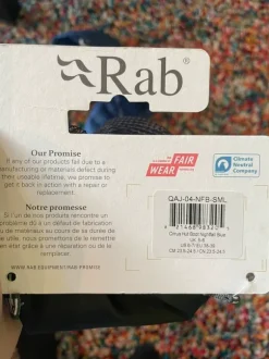 RAB cirrus hut boot