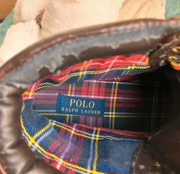 Ralph Lauren Lederstiefel braun Wanderschuh