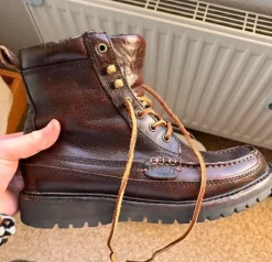 Ralph Lauren Lederstiefel braun Wanderschuh
