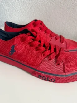 Ralph Lauren Sneakers rot Gr. 40 Top Zustand