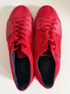 Ralph Lauren Sneakers rot Gr. 40 Top Zustand