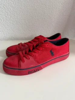 Ralph Lauren Sneakers rot Gr. 40 Top Zustand