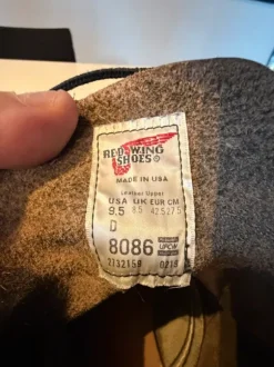 Red Wing Iron Ranger 8086 Charcoal Rough & Tough US 9.5 / EU 42.5