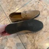 Reserved Slipper braun echtes Leder