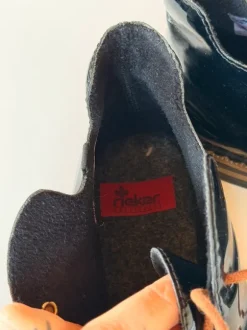 Rieker Lackschuhe Gr. 40 Schuhe Halbschuhe