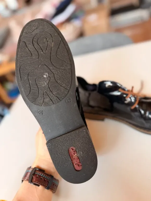 Rieker Lackschuhe Gr. 40 Schuhe Halbschuhe