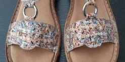 Rieker slippers maat 42/maat 8 (als nieuw)