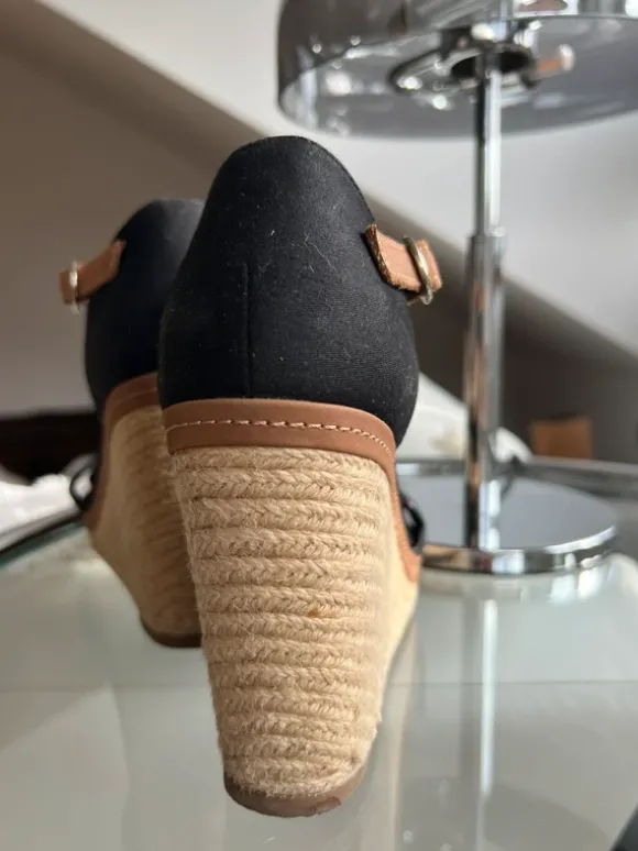 Riemensandale in Schwarz Tommy Hilfiger