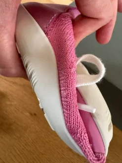 Rosa Bobux Play Knit Sneaker Hallenschuhe Barfußschuhe Sandalen Hausschuhe