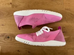 Rosa Bobux Play Knit Sneaker Hallenschuhe Barfußschuhe Sandalen Hausschuhe