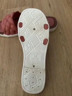 Rosa Damen Schlappen / Slides