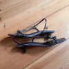 Rouge kitten hill open summer shoes