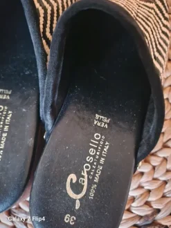 Sabot vera pelle Carosello