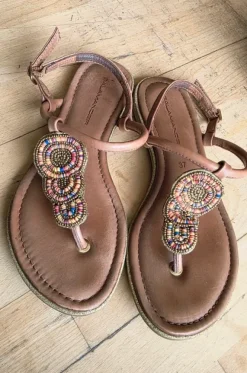Salamander Echt Leder Boho Sandalen Gr 37
