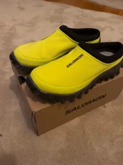 Salomon snowclogs Slipper gr.38 US 5.5 neon