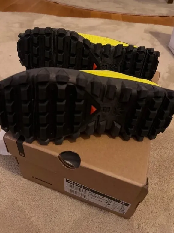 Salomon snowclogs Slipper gr.38 US 5.5 neon