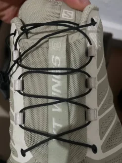 Salomon XT-Wings 2 Gr. 45 Beige Mesh Trail Y2K