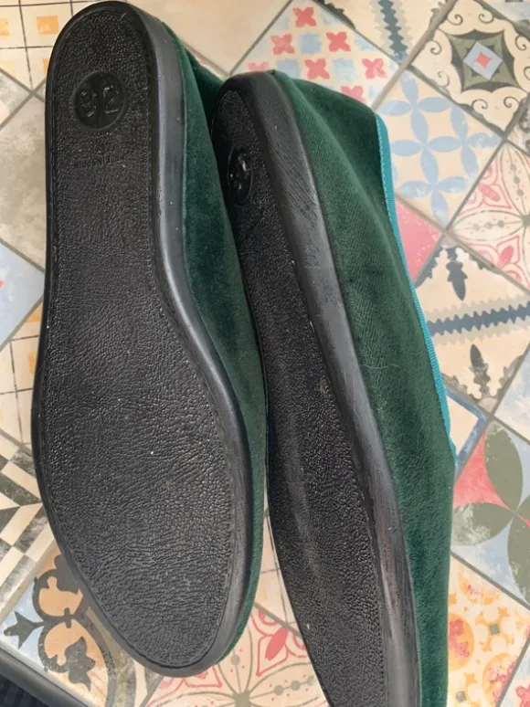Samtschuhe aus Florenz