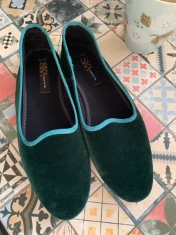 Samtschuhe aus Florenz