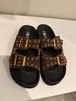 Sandalen braun Damen 37 Blogger Style