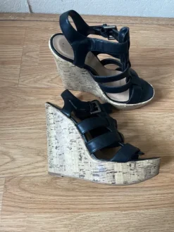 Sandalen met hak 38
