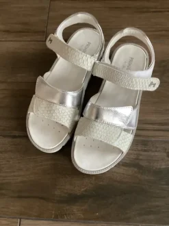 Sandalen Primigi weiß silber gr. 37 wie neu
