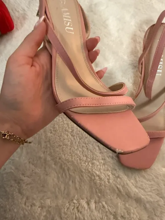Sandalen Rosa New Yorker 37