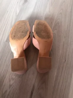 Sandaletten Blockabsatz Gr 36 Stradivarius Rosa