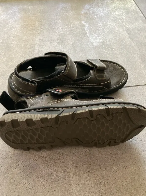 Sandaletten Herren Leder
