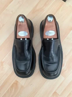 Sandro Paris Mokassins – Schwarz | Chunky Sole EU44