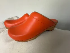 Sanita Clogs Wood Lotte orange NEU 39