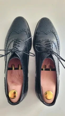 Scarosso Full Brogue Oxfords schwarz Gr. 44