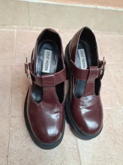 Scarpe con cinturino bordeaux 39 Steve Madden