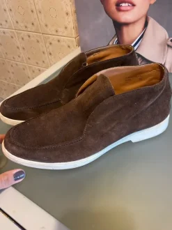 Scarpe marroni scamosciate dan john