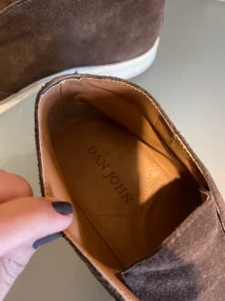 Scarpe marroni scamosciate dan john